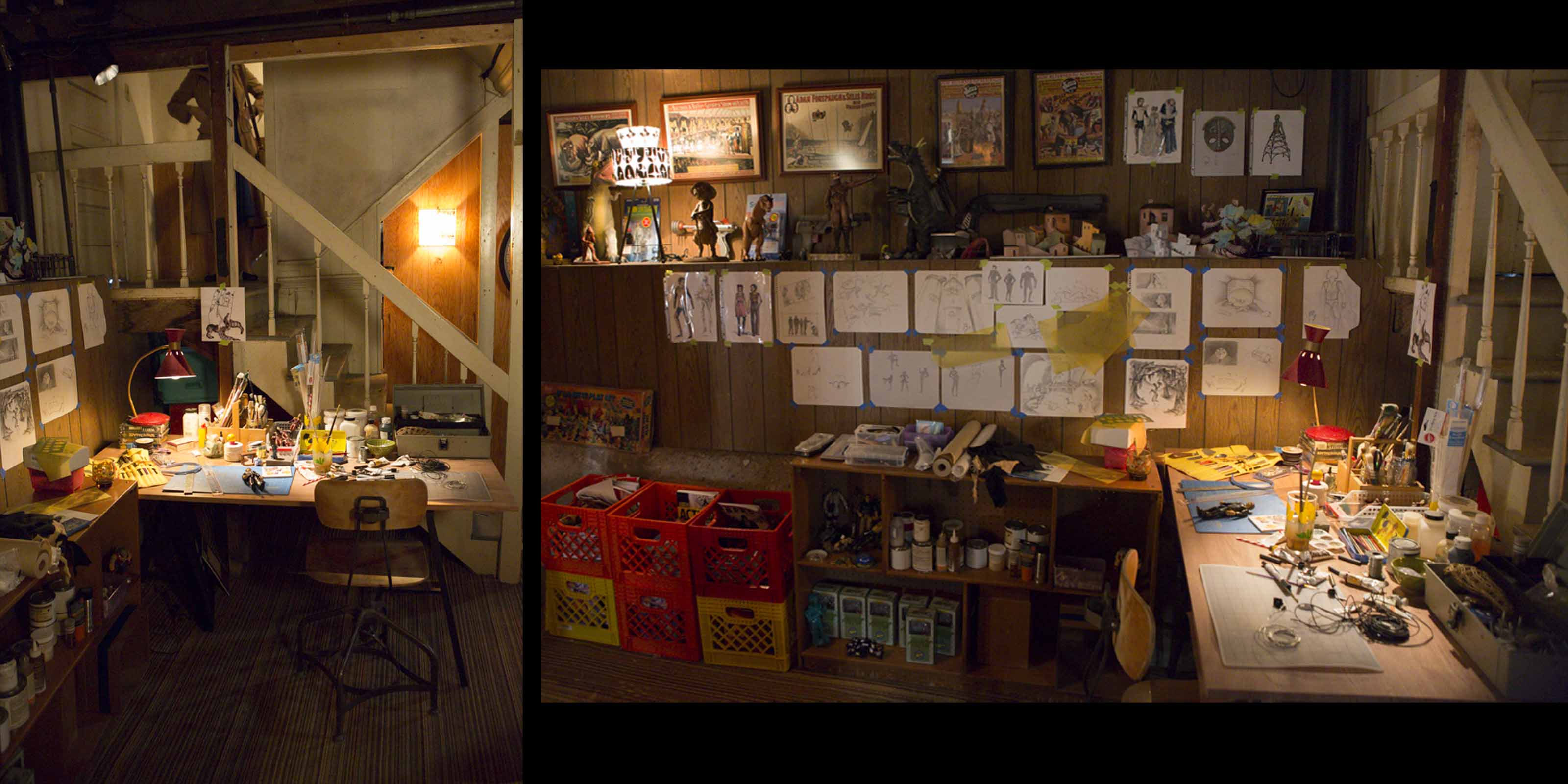 CLINTON'S BASEMENT ... partial build